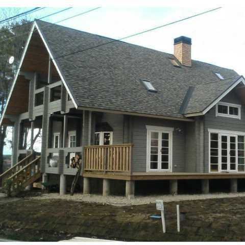 ログハウス キット 10の間取り図面