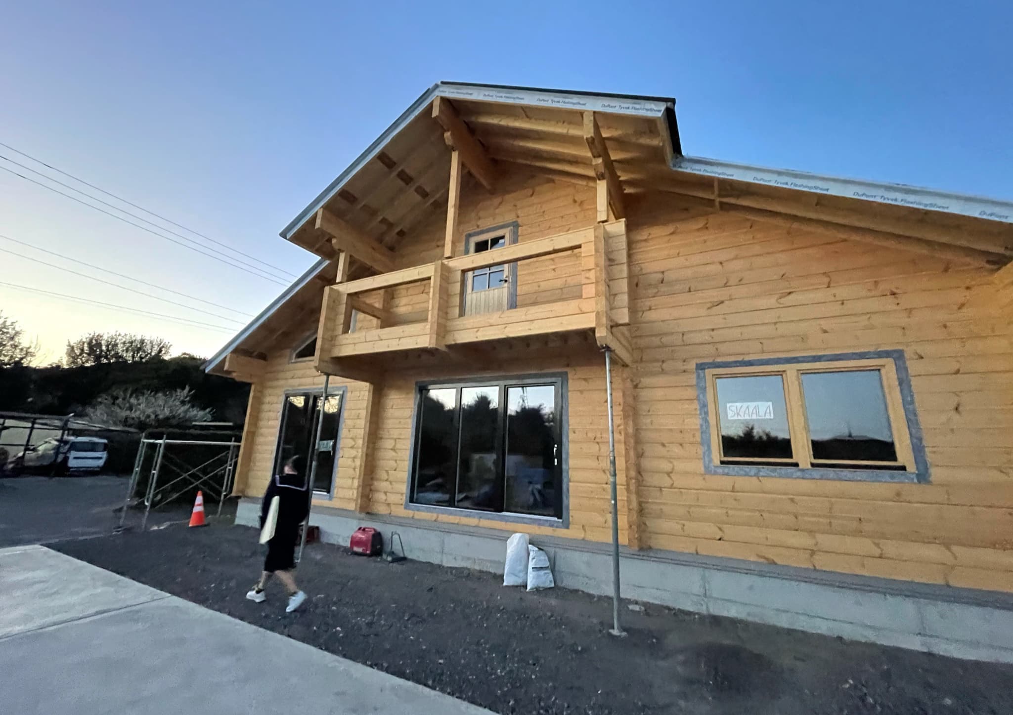 ログハウス タイプ31の間取り図面