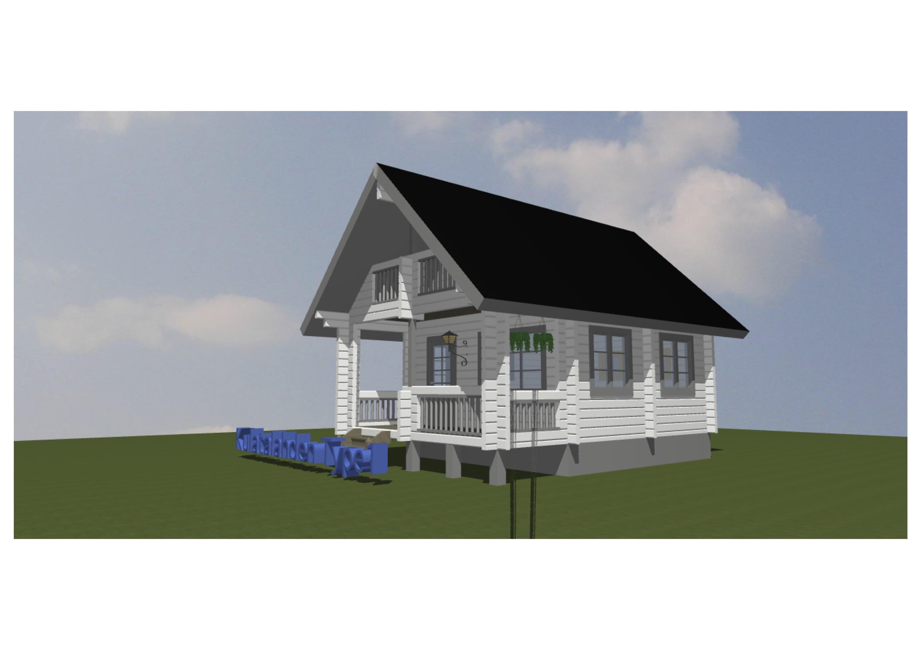 ログハウス タイプ1 図面