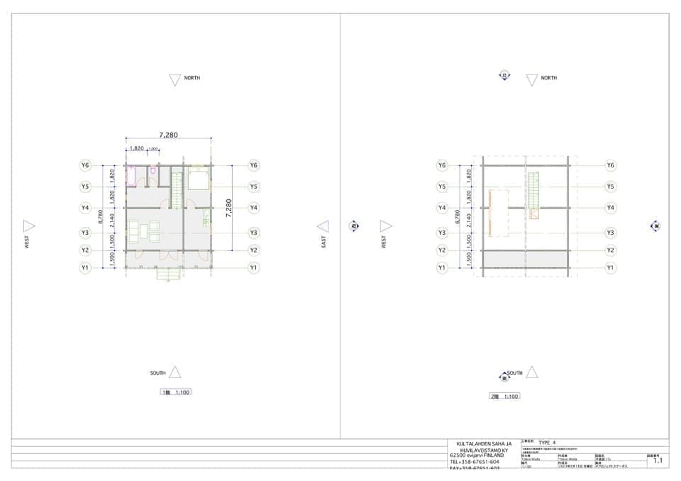 TYPE 4 間取り図面