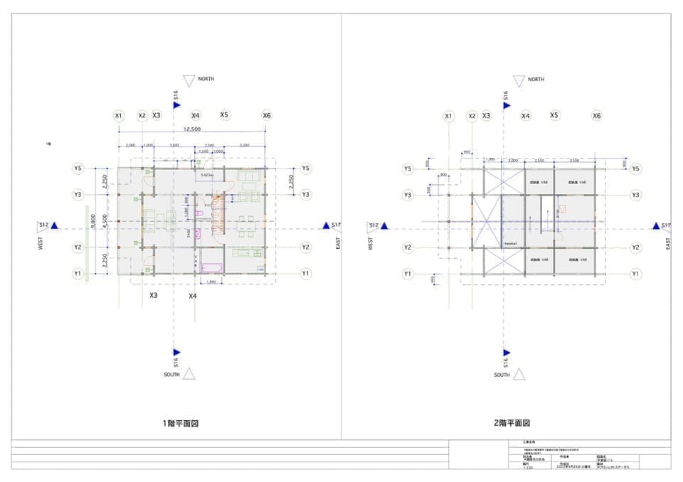 ログハウス type36 図面