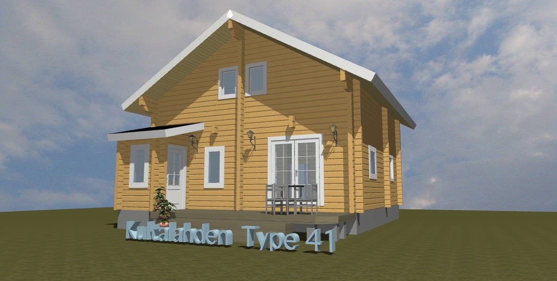 ログハウス　タイプ41