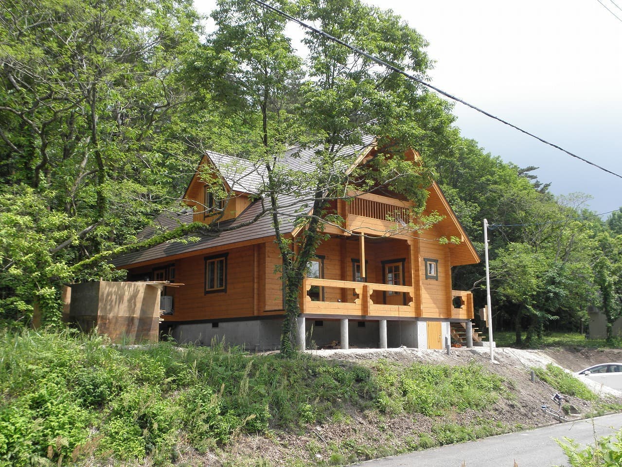 間取り図面 ログハウス　タイプ18